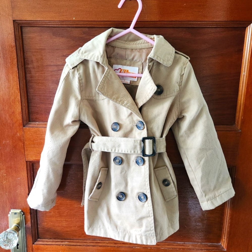 Trench Coat Girls Size 4